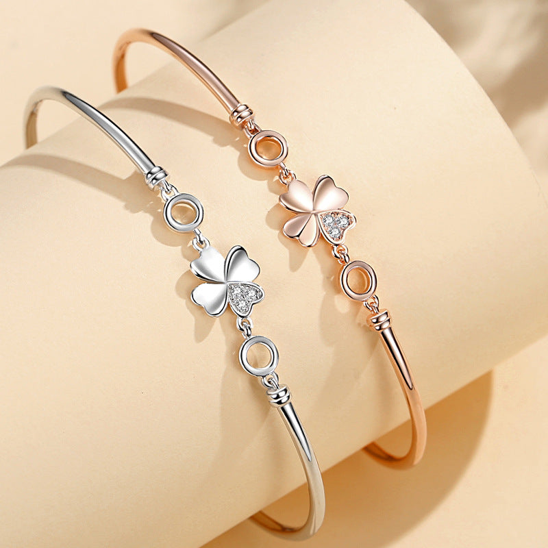 Four Leaf Bracelet