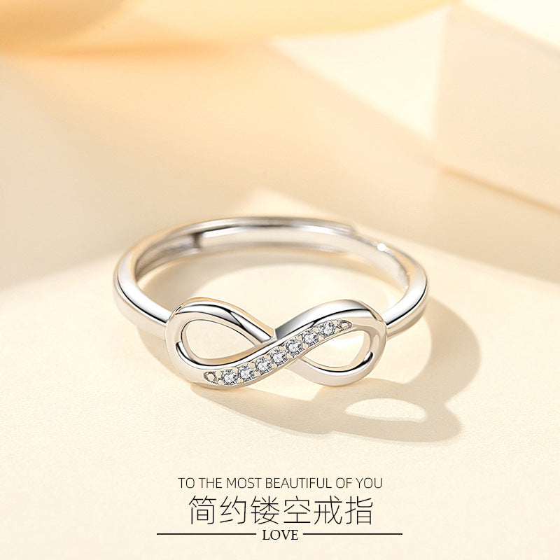 Infinity Ring Silver