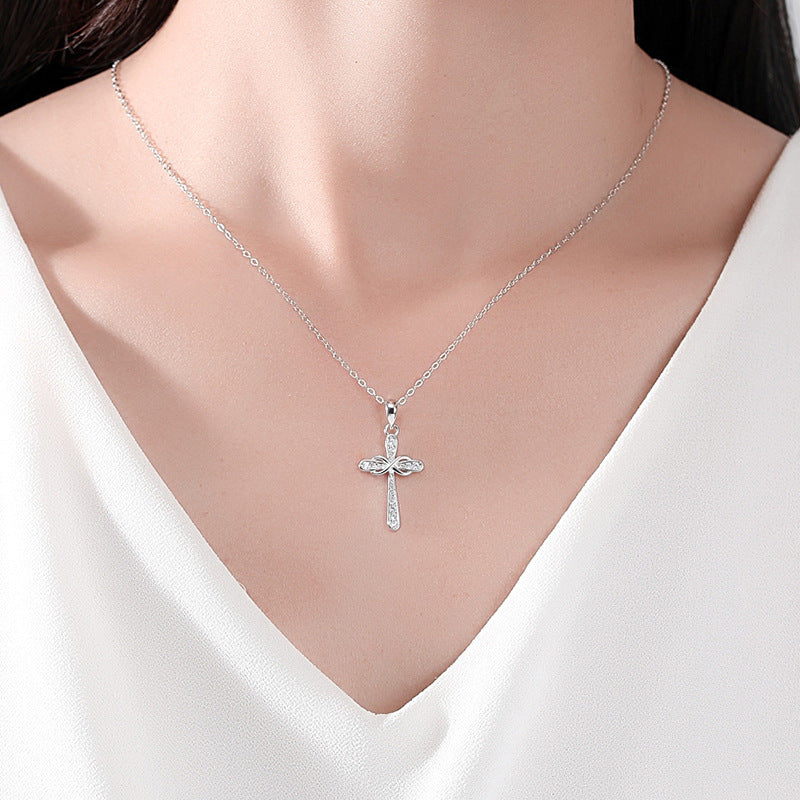 Infinity Cross Necklace