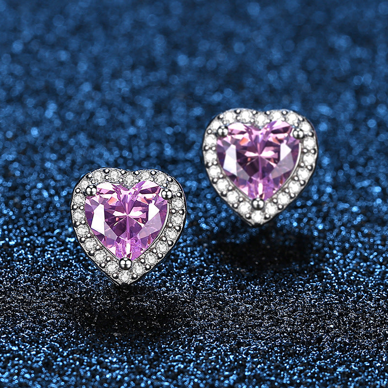 Heart Stud Earrings