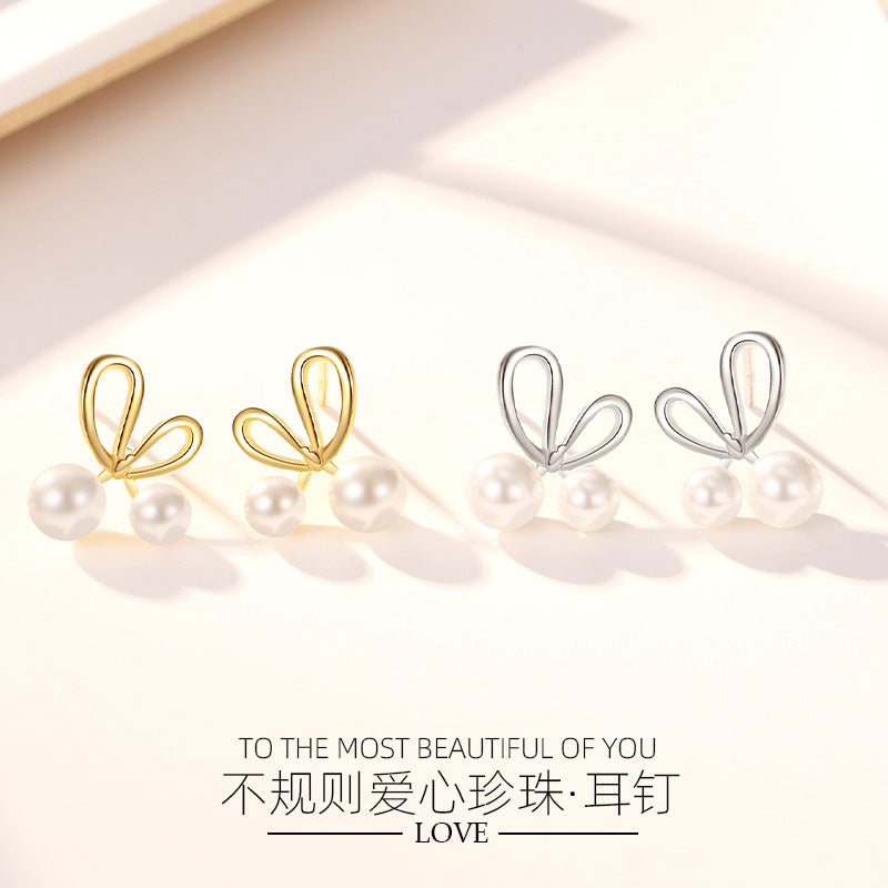Pearl Stud Earrings