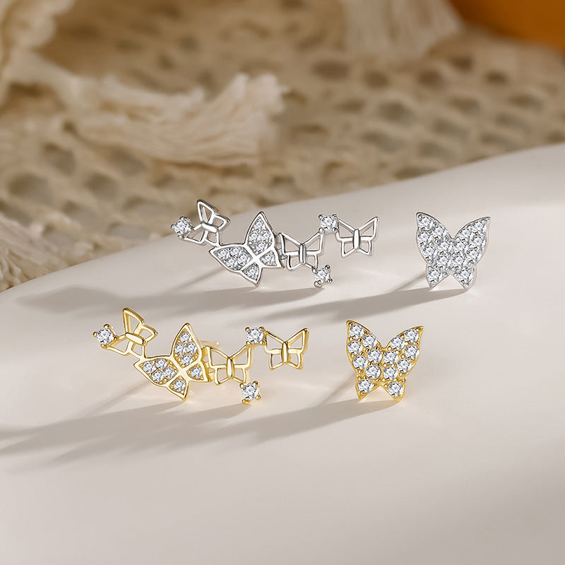 Butterfly Stud Earrings