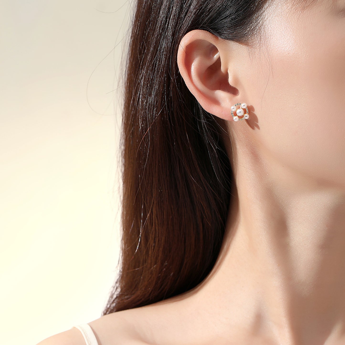 Pearl Stud Earrings