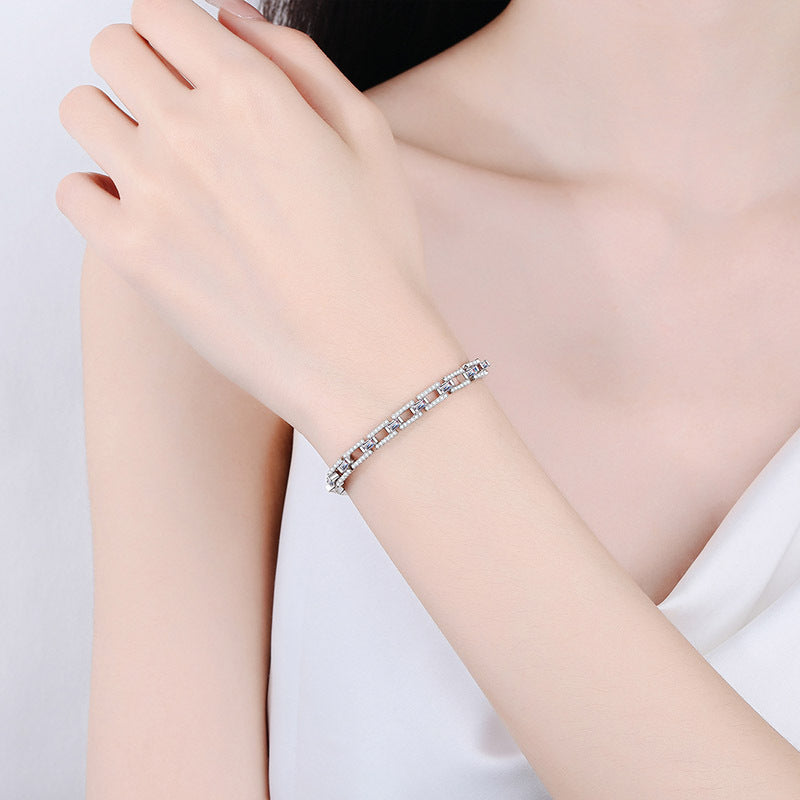 Moissanite Bangle