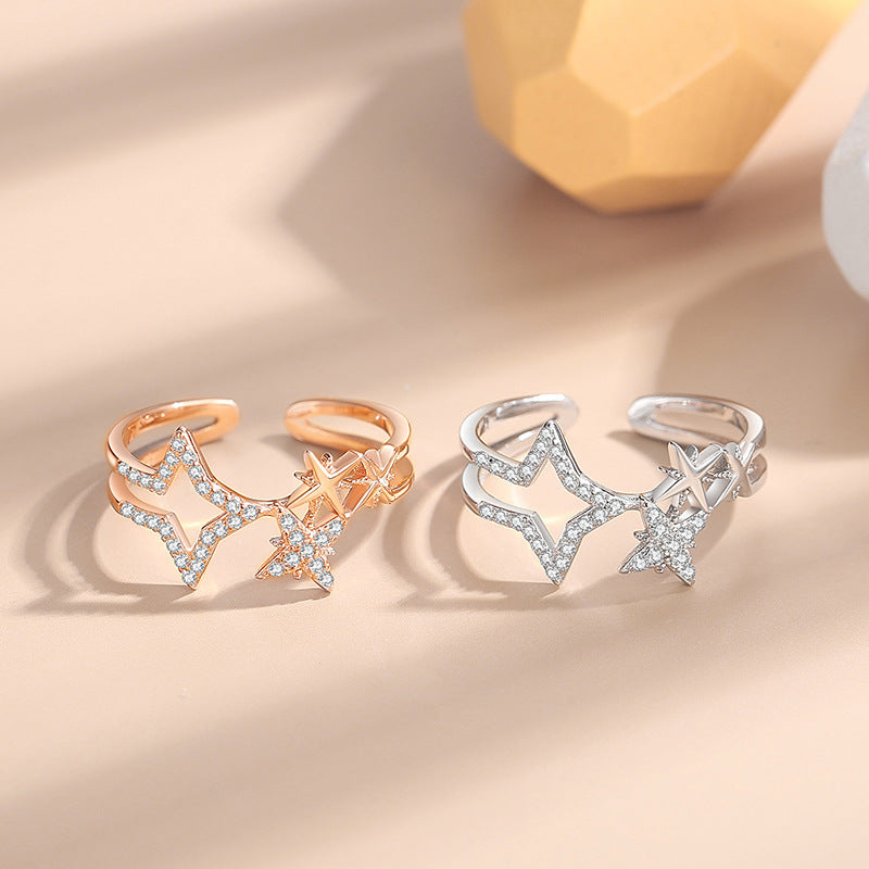 Star Rings Silver
