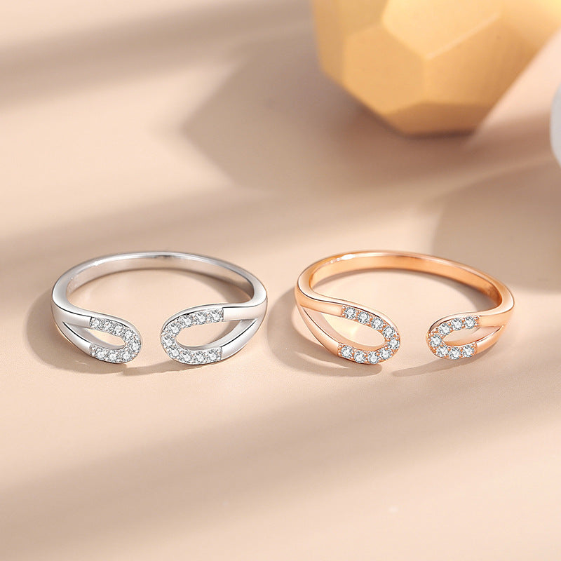 Eternity Band Ring Adjustable