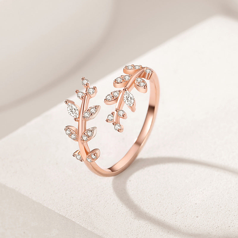 Peace Leaf Ring
