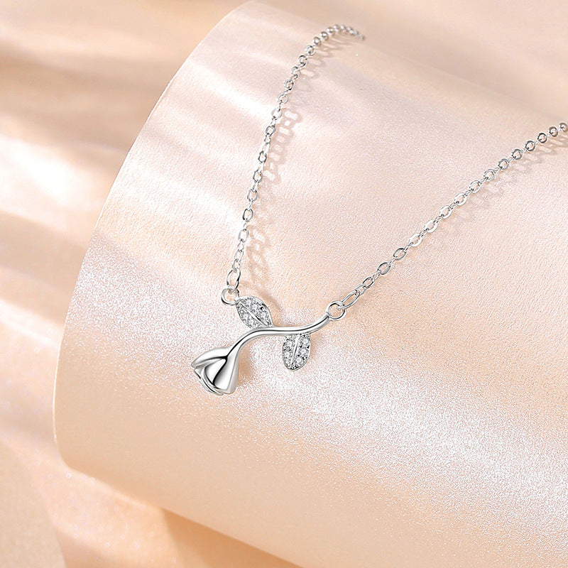 Rose Flower Necklace