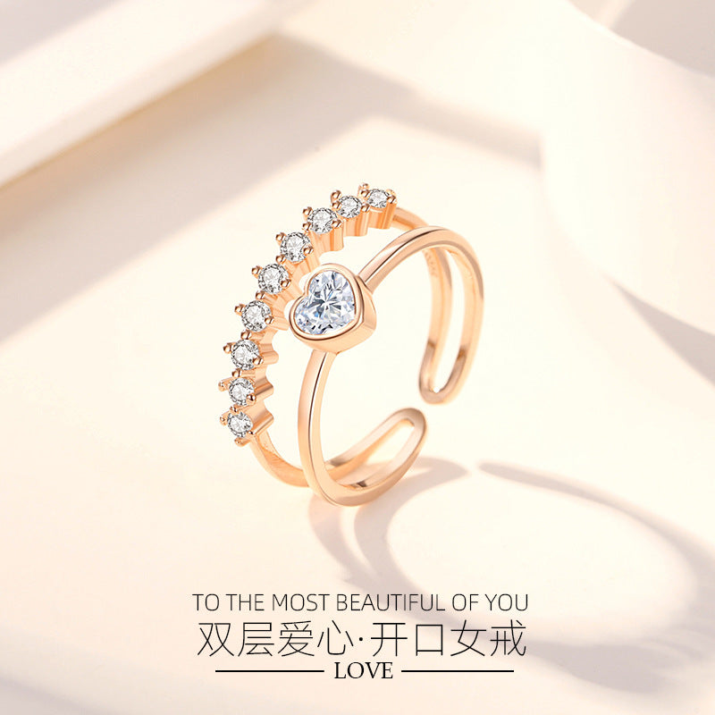 Heart Band Ring