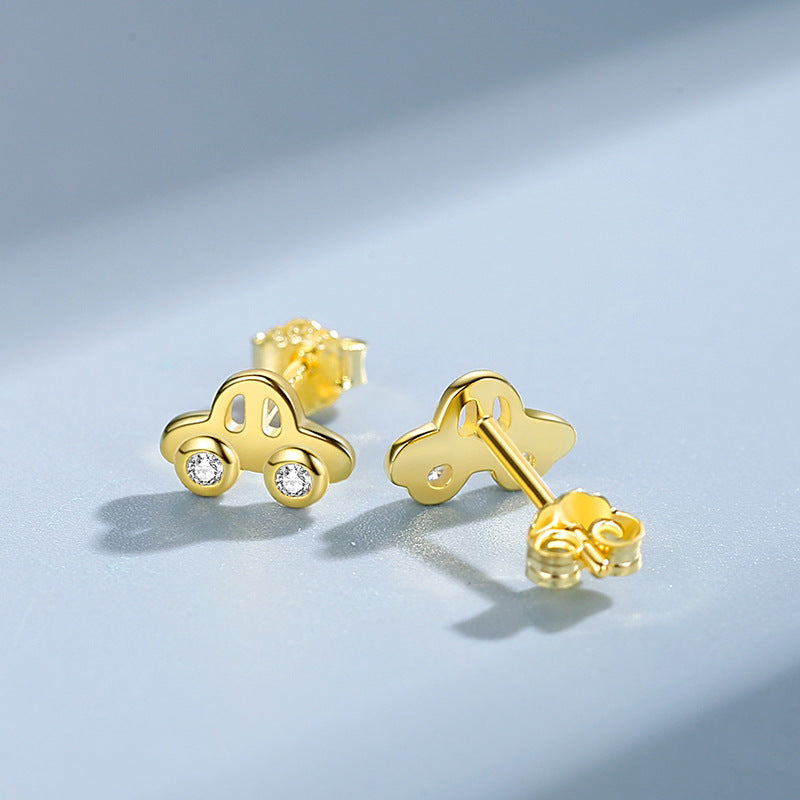 Little Car Earrings Stud