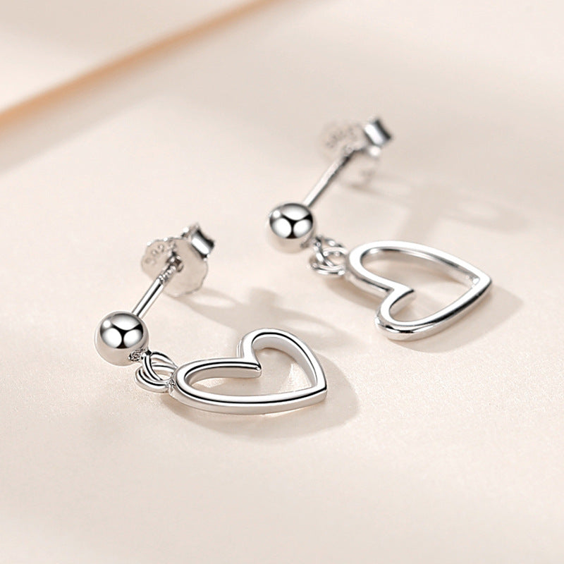Heart Dangle Earrings