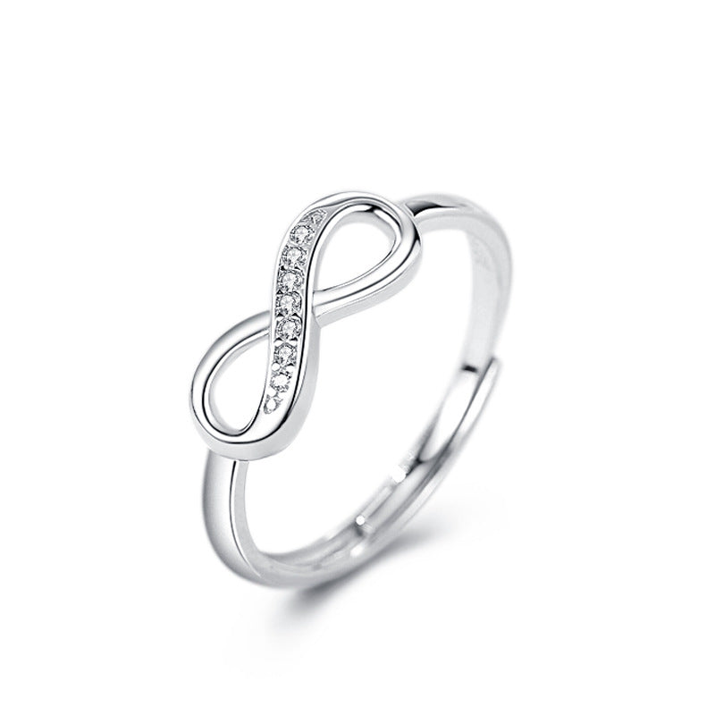 Infinity Ring Silver