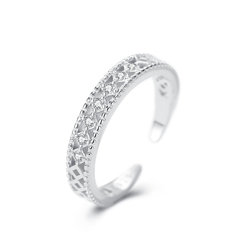 Adjustable Band Ring Sterling Silver