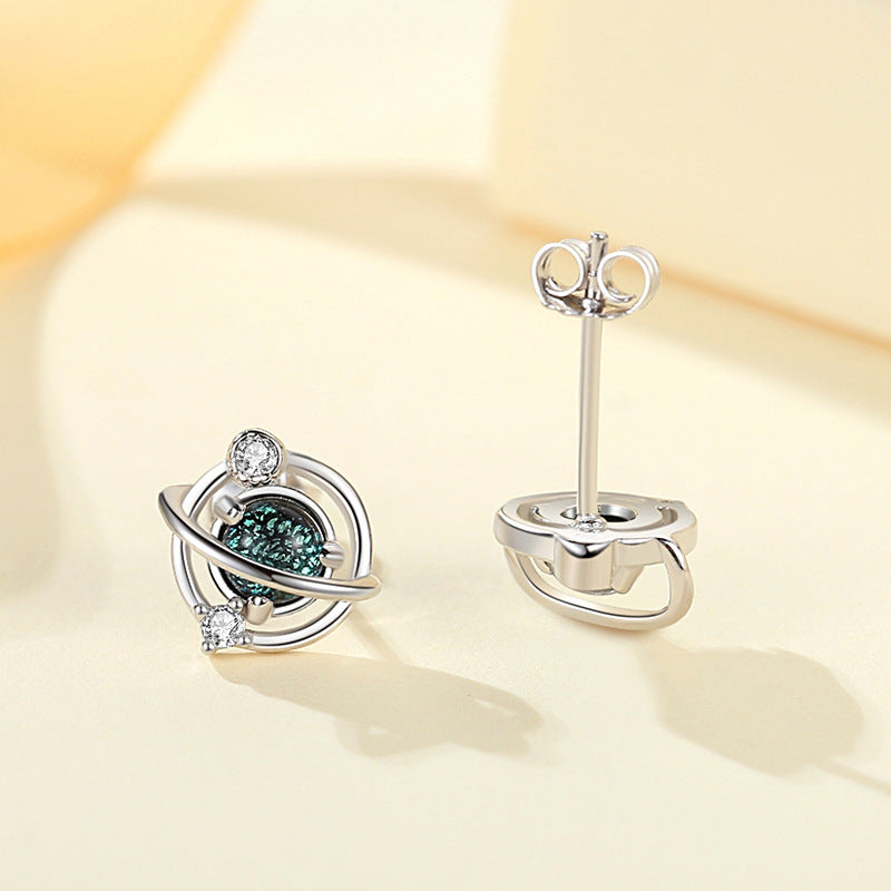 Planetary Universe Stud Earrings