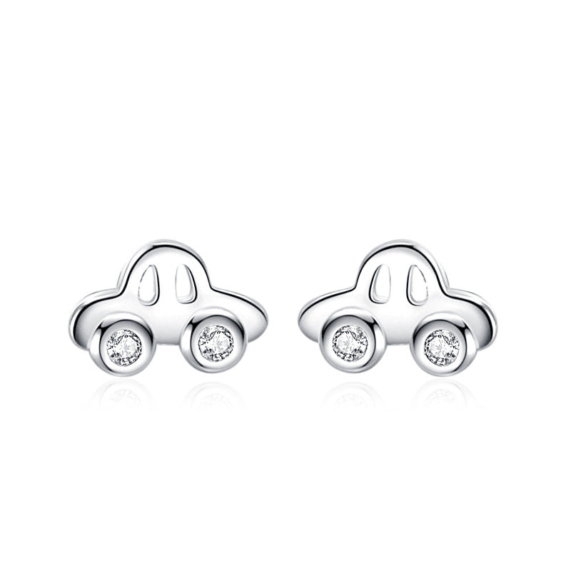 Little Car Earrings Stud