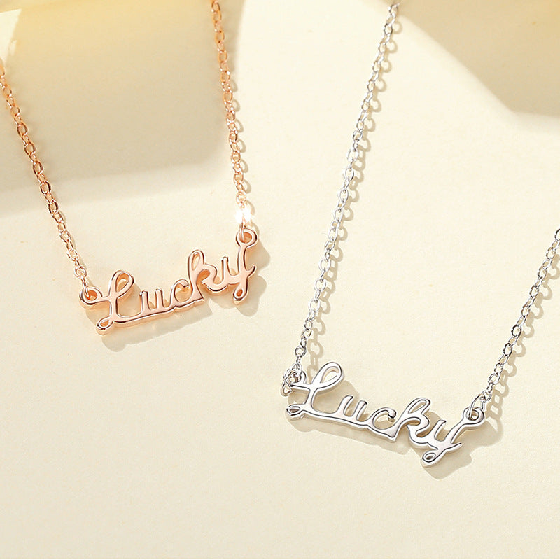 Letter Lucky Necklace