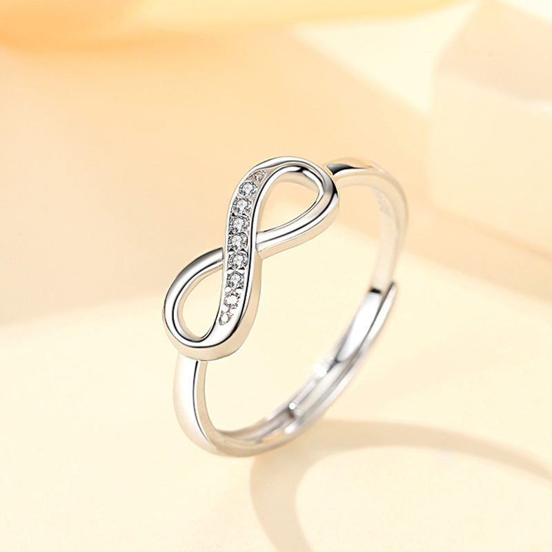 Infinity Ring Silver