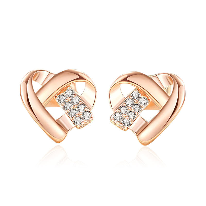 Heart Stud Earrings