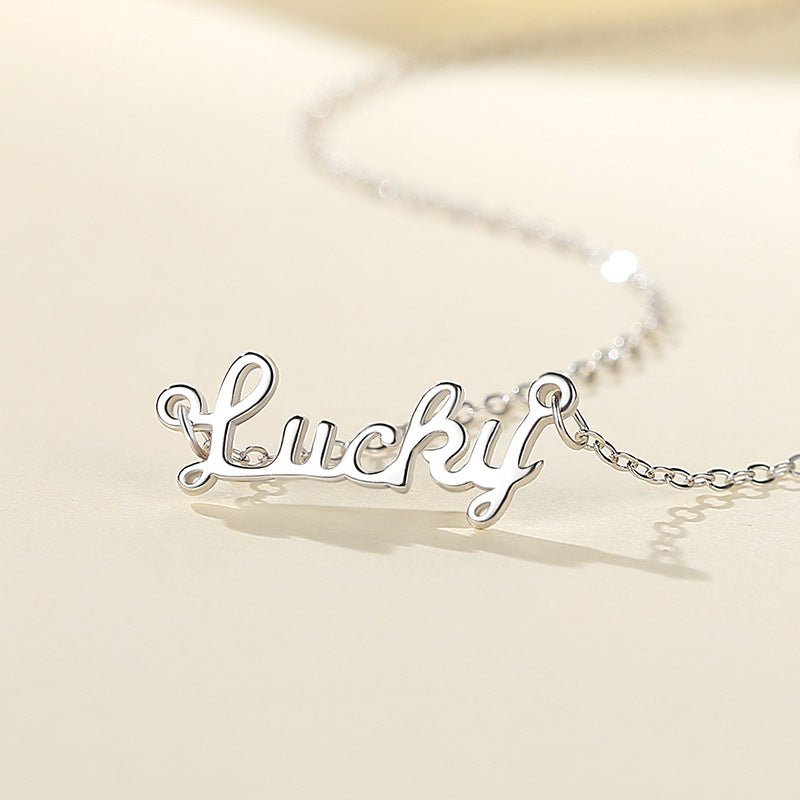 Letter Lucky Necklace
