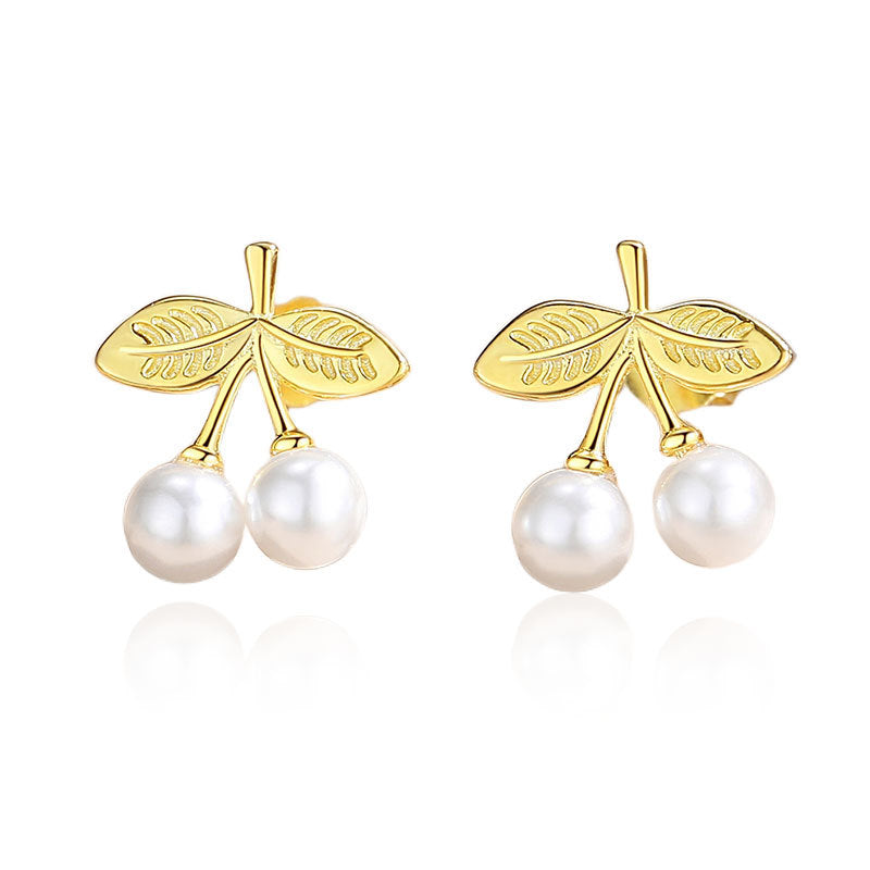 Pearl Stud Earrings