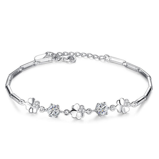 Lucky Four Leaf Bracelet