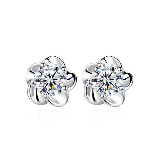 Sakura Flower Stud Earrings