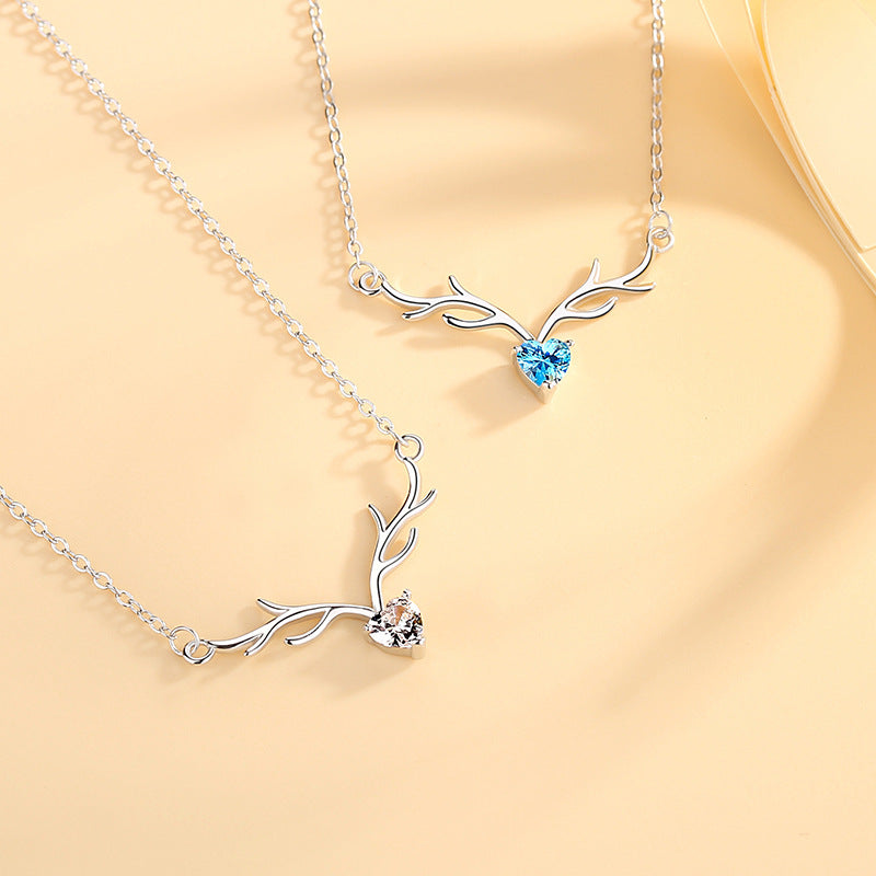 Deer Heart Necklace