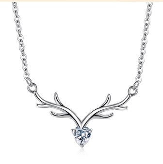 Deer Heart Necklace