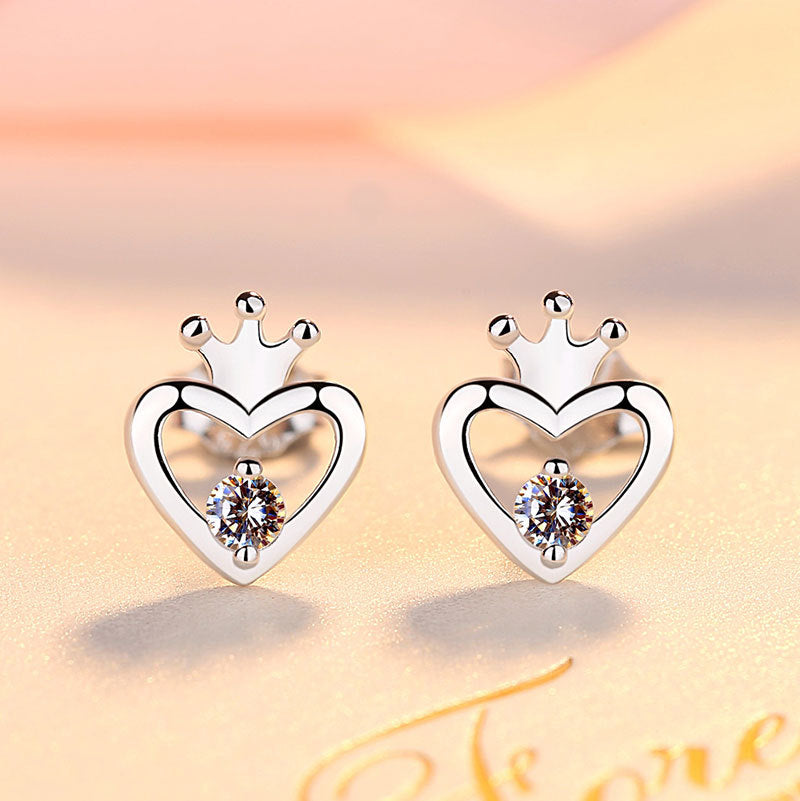 King Earrings Stud