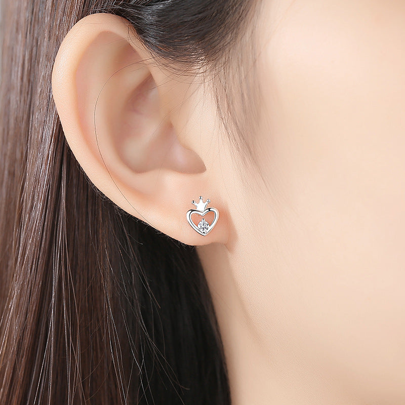 King Earrings Stud