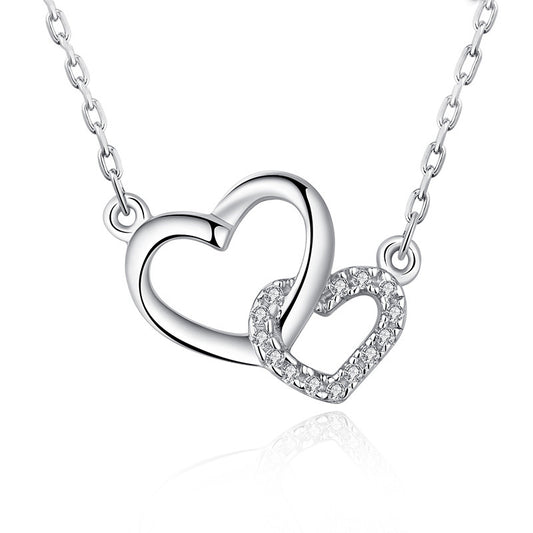 Double Heart Necklace