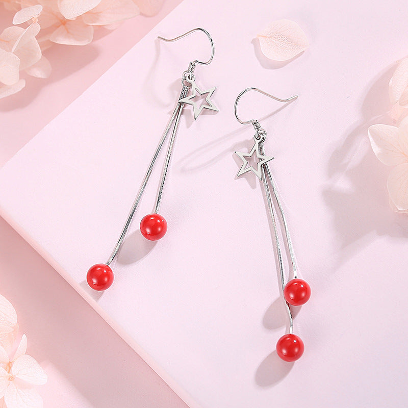 Star Drop Earrings
