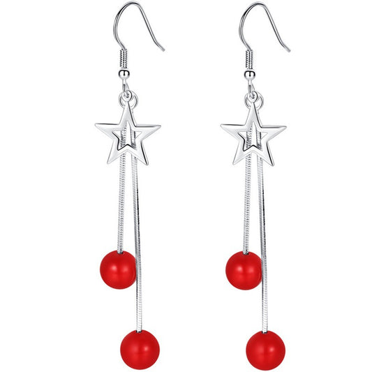 Star Drop Earrings