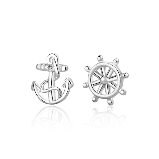 Compass Stud Earrings