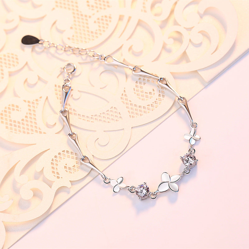 Four Leaf Bracelet