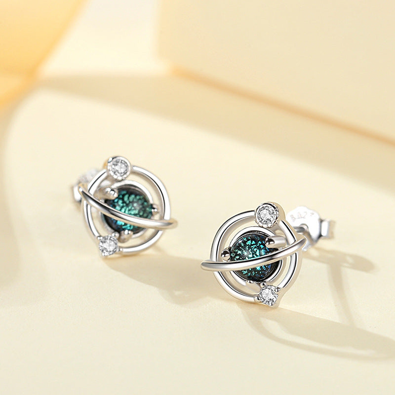 Planetary Universe Stud Earrings