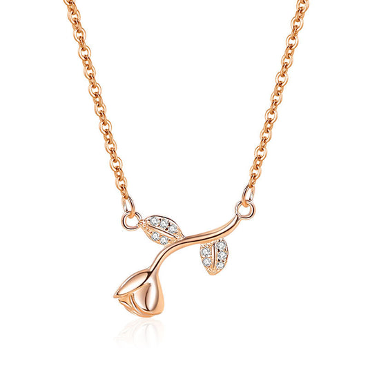 Rose Flower Necklace