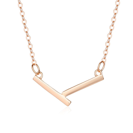 V Bar Necklace