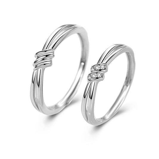 Couple Knot Rings