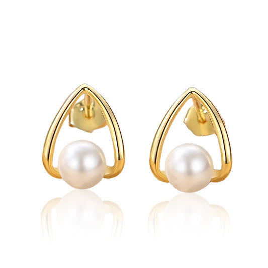 Pearl Stud Earrings