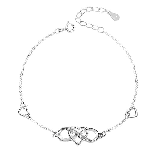 Infinity Heart Bracelet