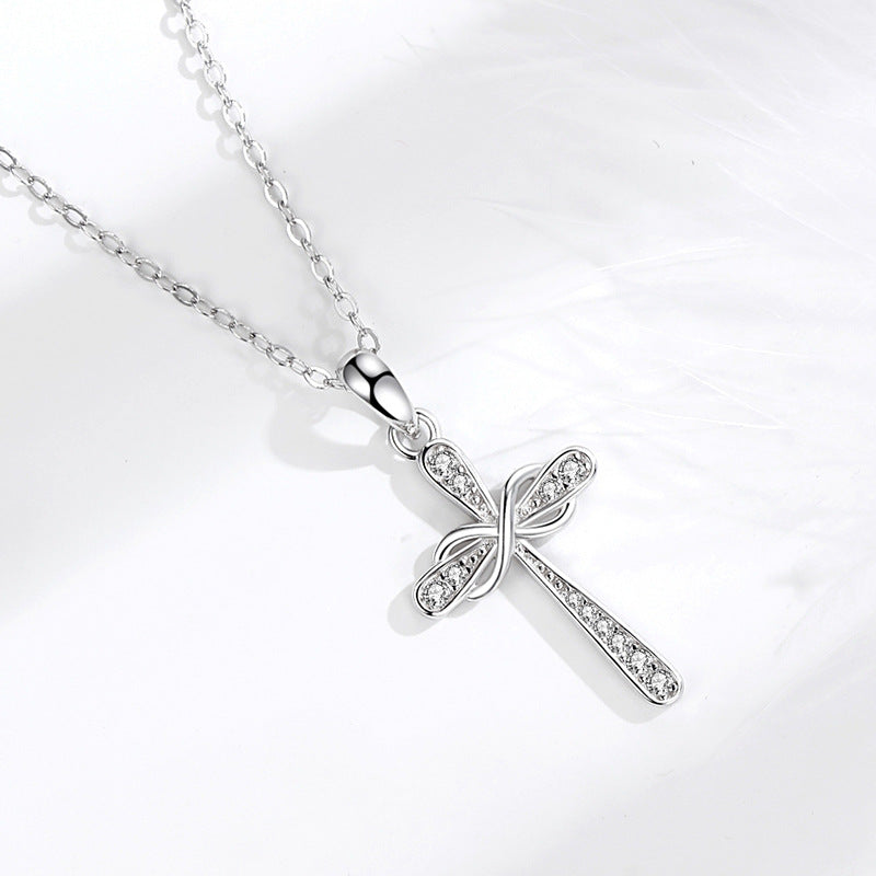 Infinity Cross Necklace