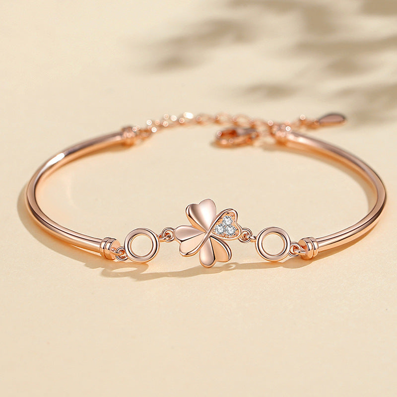 Four Leaf Bracelet