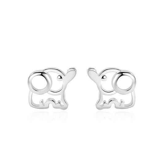 Elephant Stud Earrings