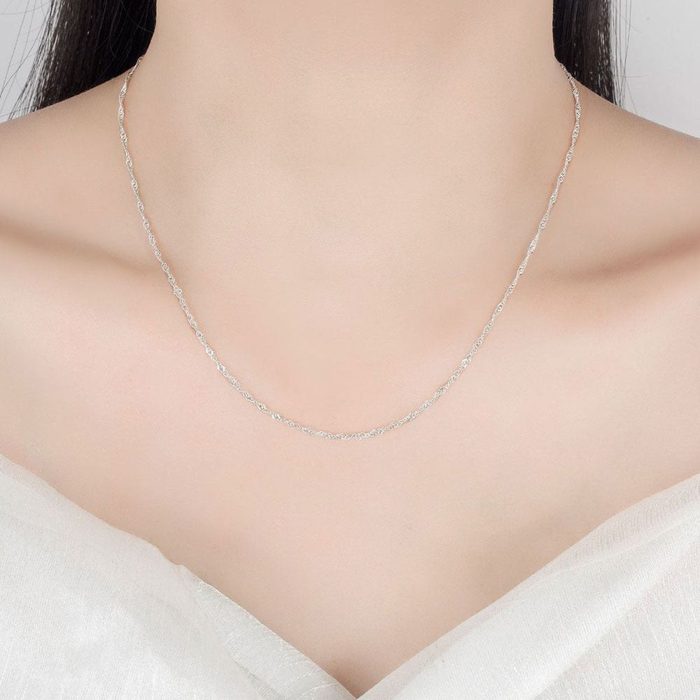 Wave Chain Necklace