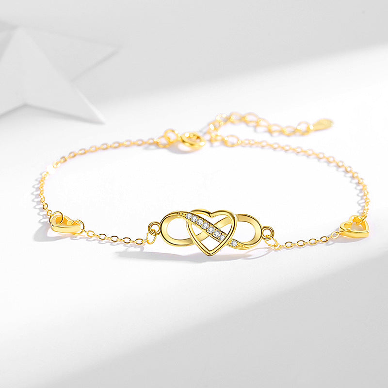 Infinity Heart Bracelet