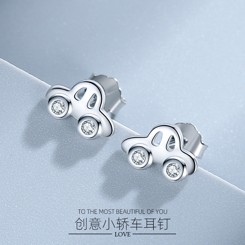 Little Car Earrings Stud