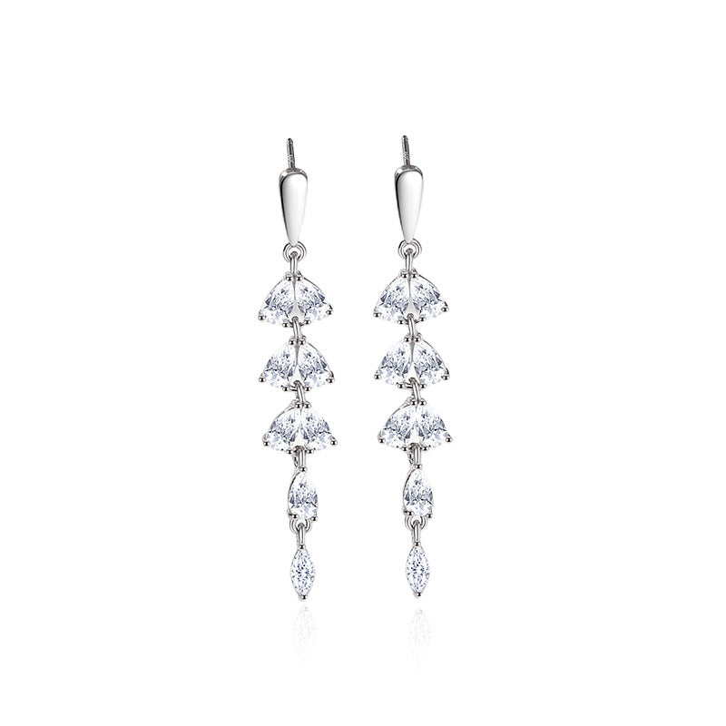 Dangle Earrings Sterling Silver 925