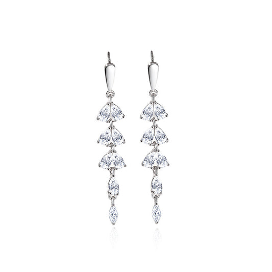 Dangle Earrings Sterling Silver 925