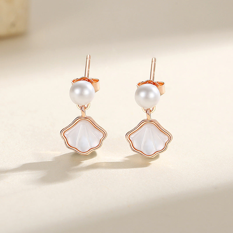 Pearl Dangle Earrings